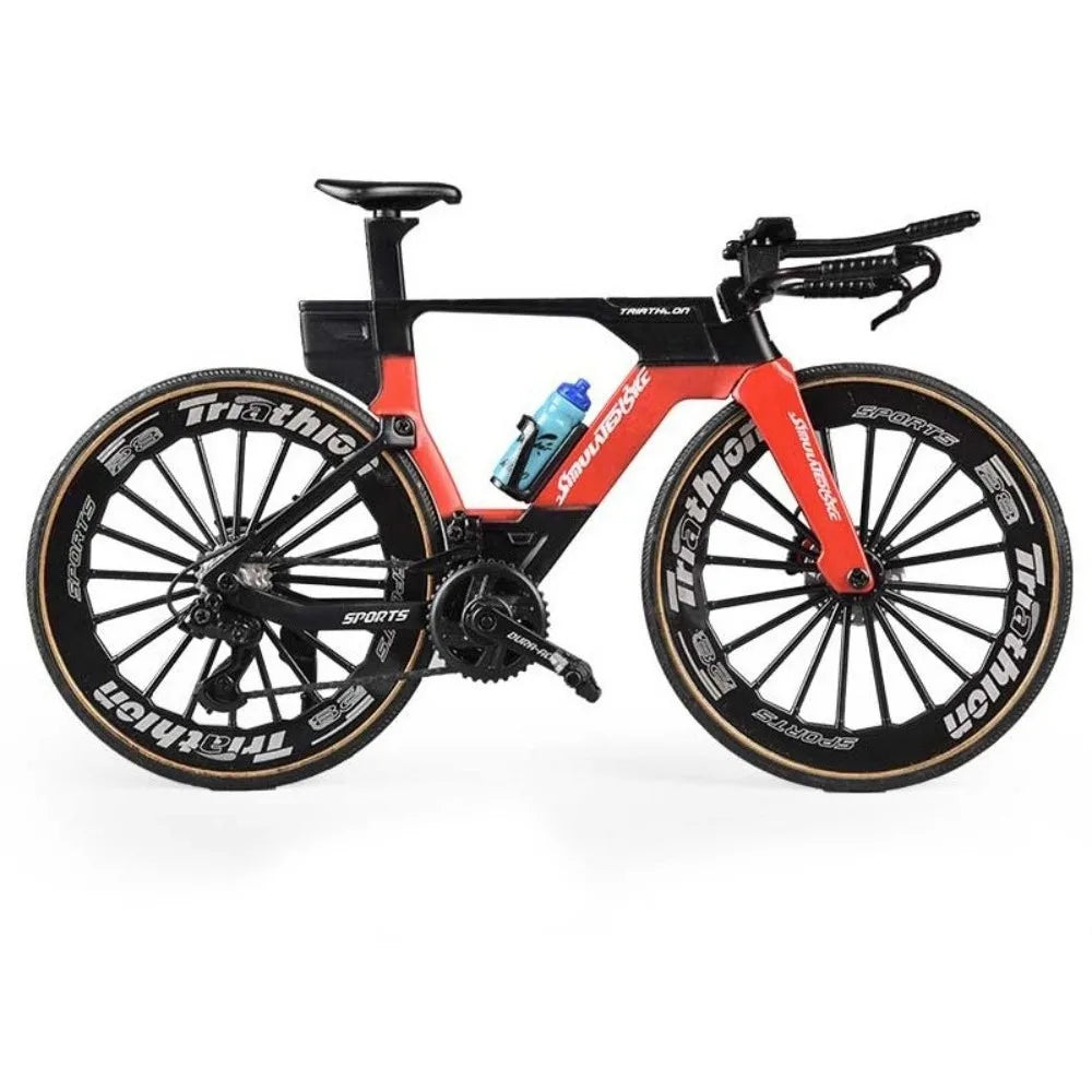 Road Bike Model Red Blue Green 1:8 Collectible Bike T