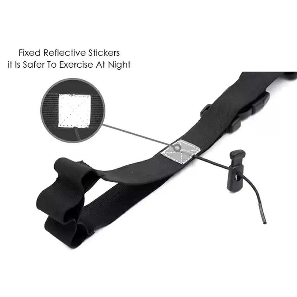 Ironman Triathlon Marathon Running Belt Adjustable Elastic