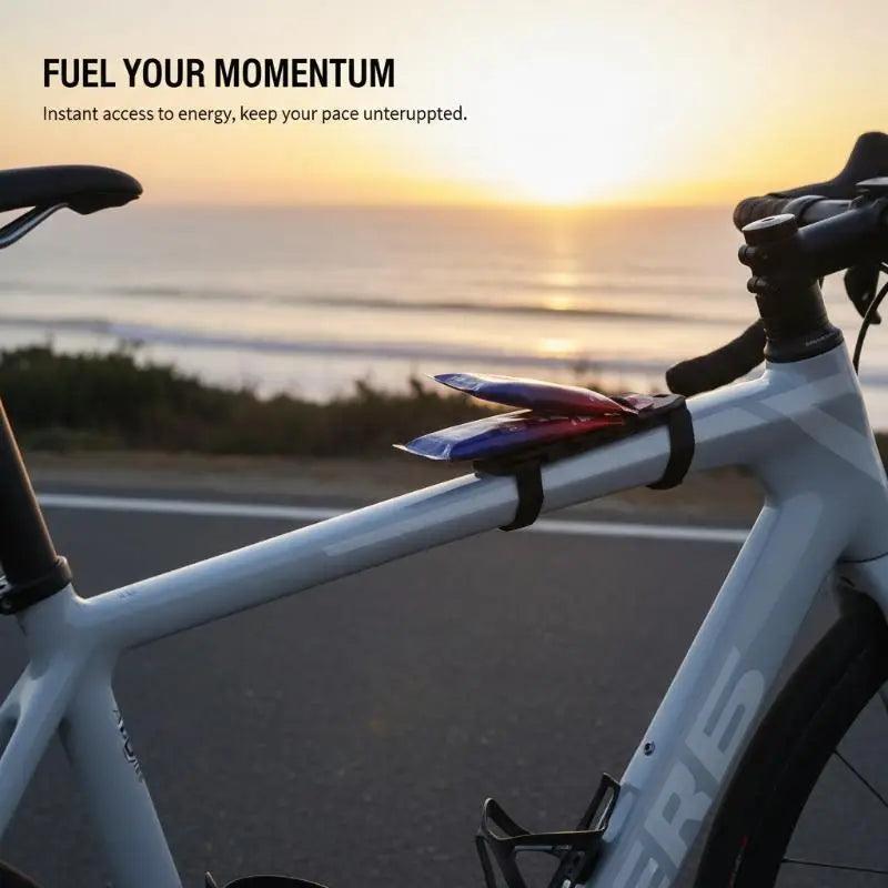Bike Energy Gel Holder Storage Box for Easy Access to Nutrition