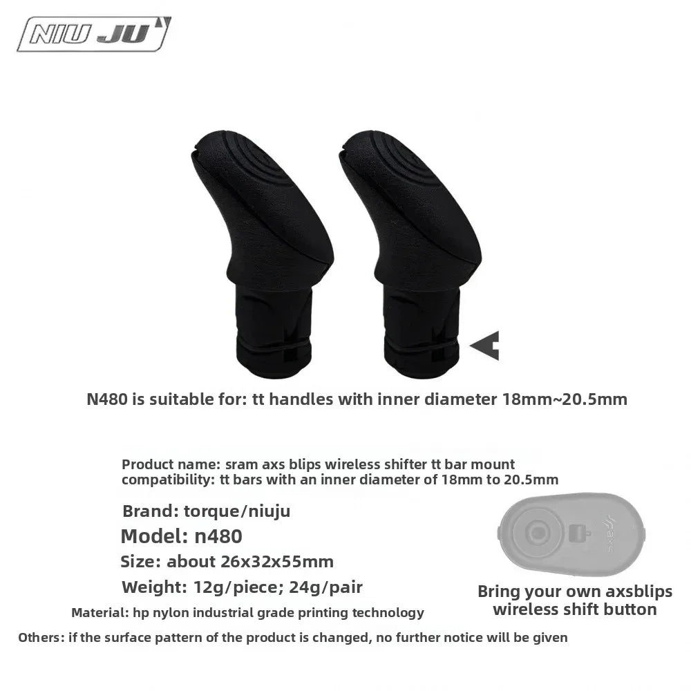 For SRAM AXS Blips Wireless Shift Button TT Bar Mount LEAP SRAM Wireless Base Auto Accessories