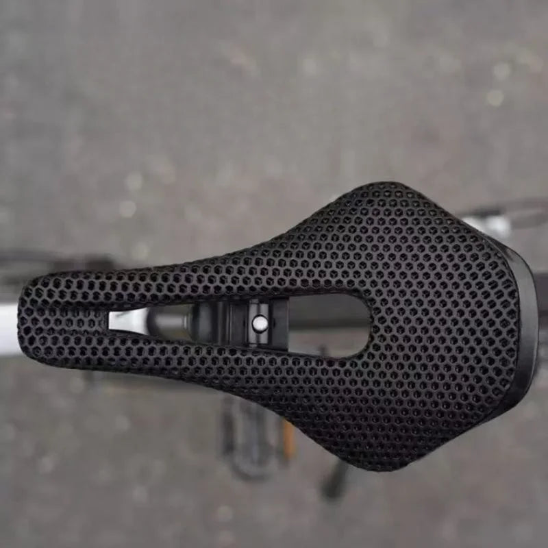 3D Printed Saddle 7*7mm Bike Seating For Men Women Triathlon
