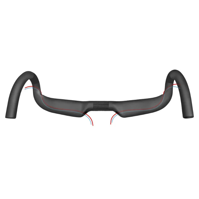 Carbon Road Bike Handlebar Aero Drop Matte 31.8*360/380/400/420/440mm