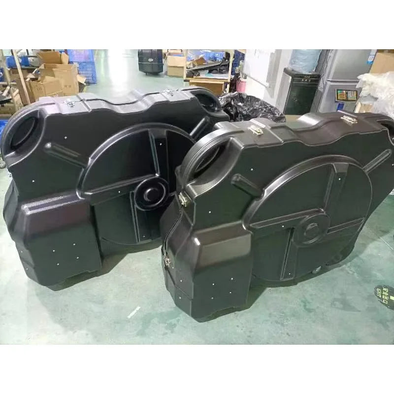 Hard Bike Box Triathlon Bicycle Suitcase Without Removing Handle Bar