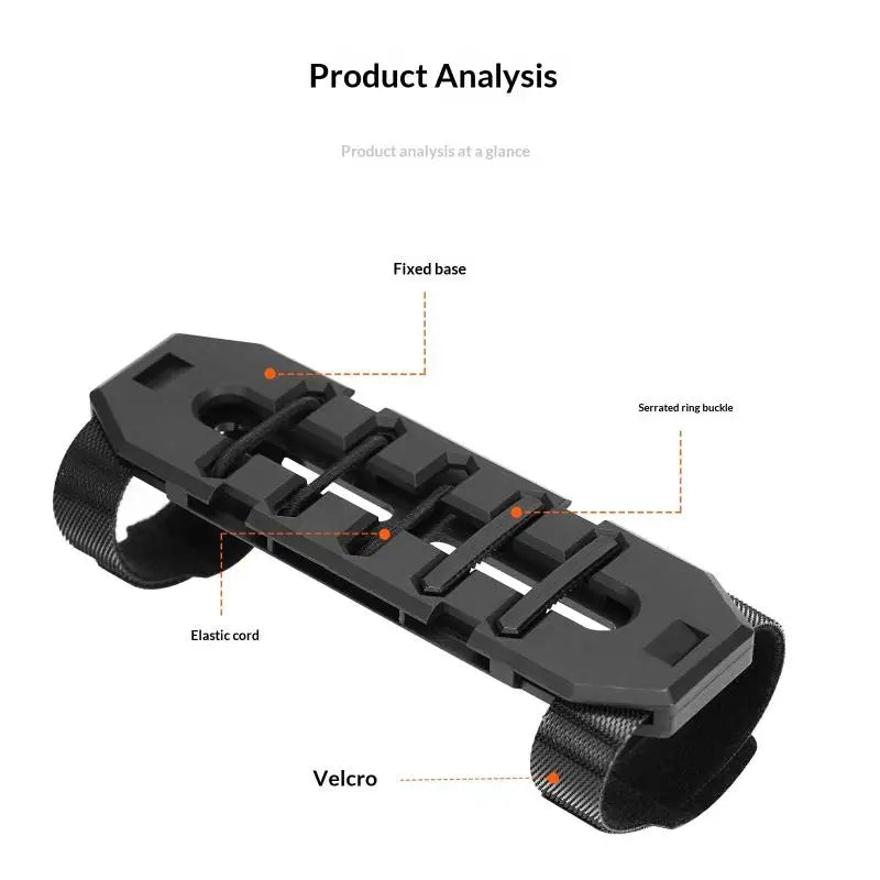 Bike Energy Gel Holder Storage Box for Easy Access to Nutrition