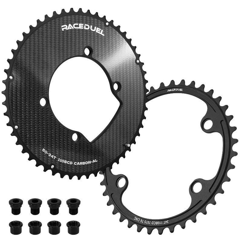 110BCD Bicycle Chainwheel Carbon Fiber for R7000/8000/9100