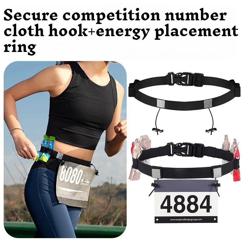 Running Belt Marathon Race Number