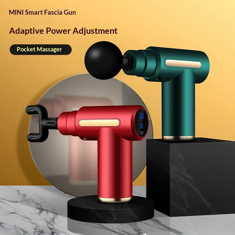 Portable Mini Massage Gun USB Rechargeable Lightweight Electric Muscle Relaxation