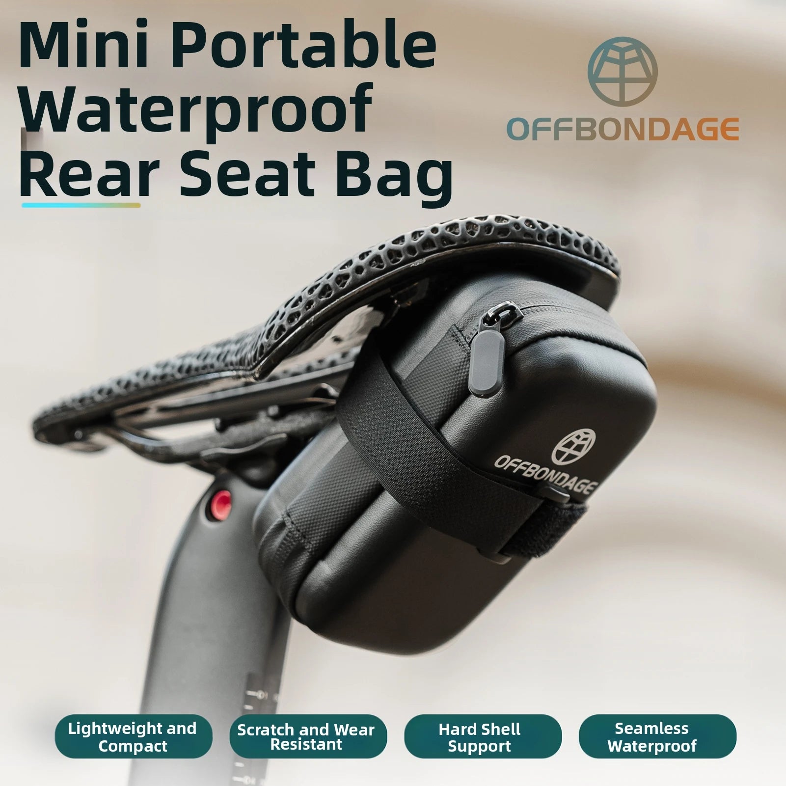 Waterproof Lightweight 0.7L Bag Cycling Tools Bag