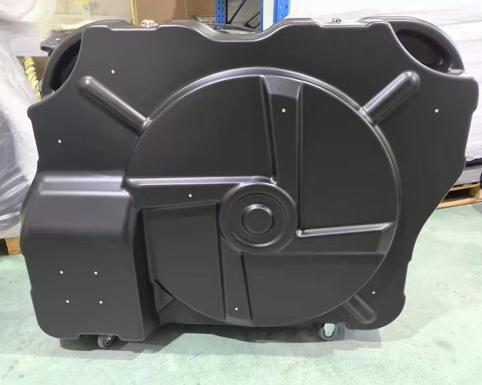 Hard Bike Box Triathlon Bicycle Suitcase Without Removing Handle Bar