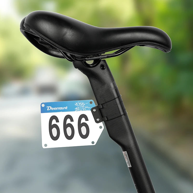 Bicycle Triathlon Racing Number Plate Holde