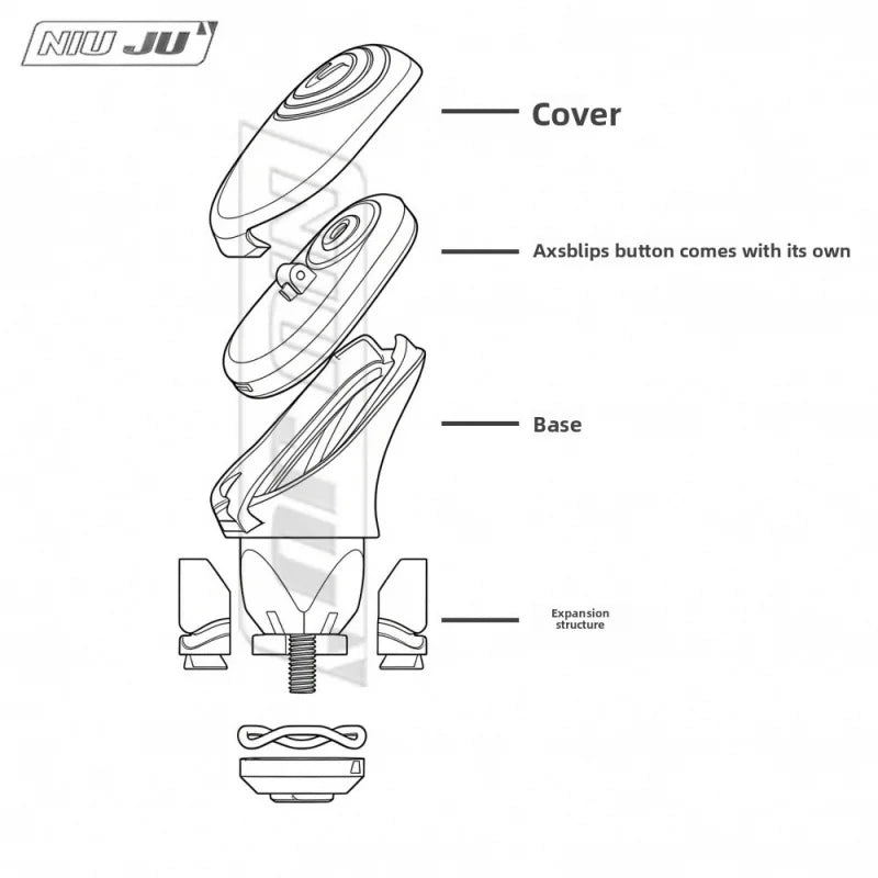 For SRAM AXS Blips Wireless Shift Button TT Bar Mount LEAP SRAM Wireless Base Auto Accessories