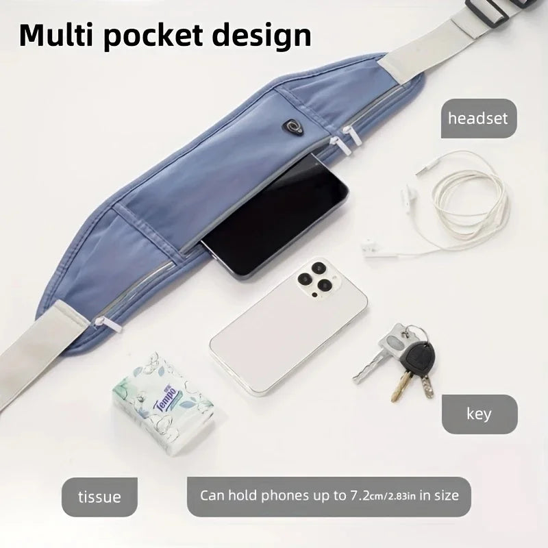 Running Waist Bag Sports Waist Pack Wallet Adjustable Men Women Running Pouch Belt Phone