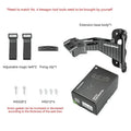 ROCKBROS Bike Water Bottle Cage Rear Saddle Bicycle Bottle Holder Dual Mount Adapter Extension for Triathlon