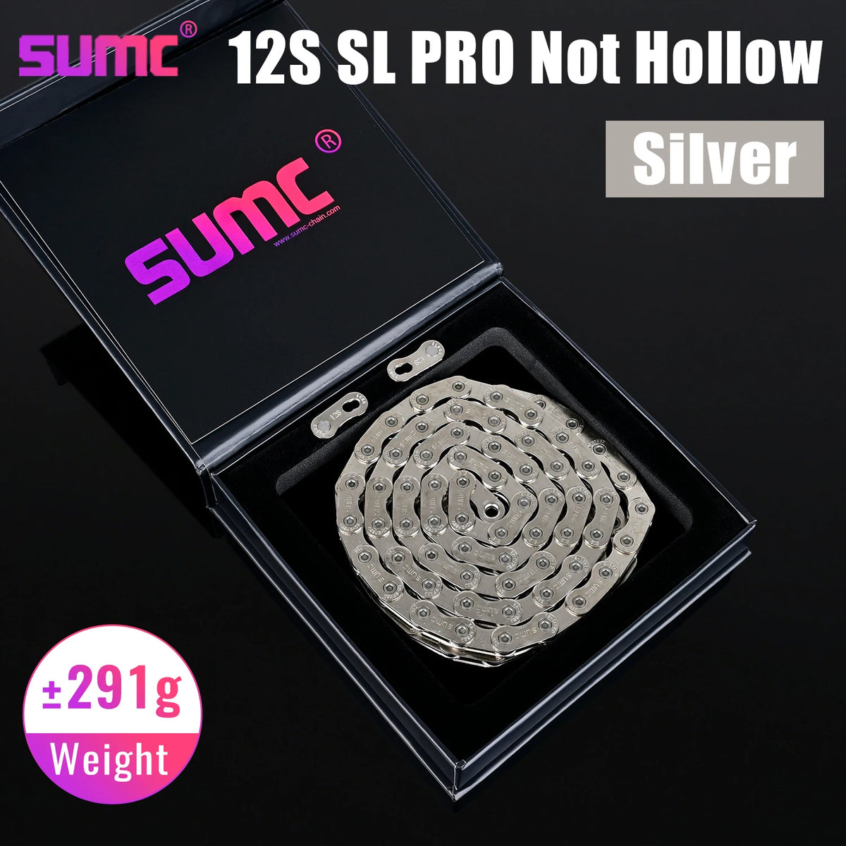 12 Speed Bike Chain SL Full/EL Half Hollow 126L MTB Road Chain for Shimano SRAM Campagnolo Rainbow Gold Oil Slick Ultraligh