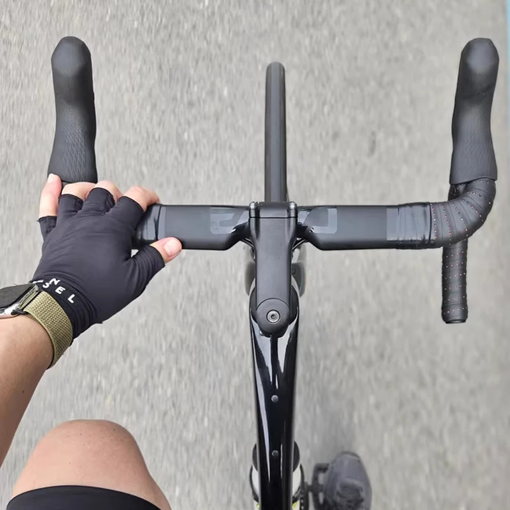 Carbon Bike Handlebar for Road Gravel Bicycle, 360-420mm