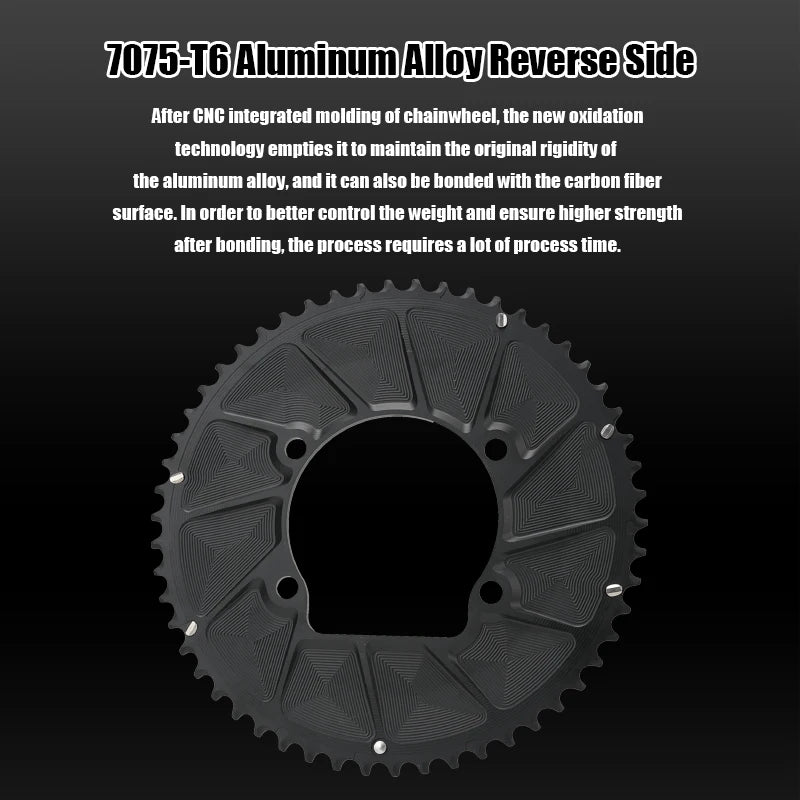 110BCD Bicycle Chainwheel Carbon Fiber for R7000/8000/9100