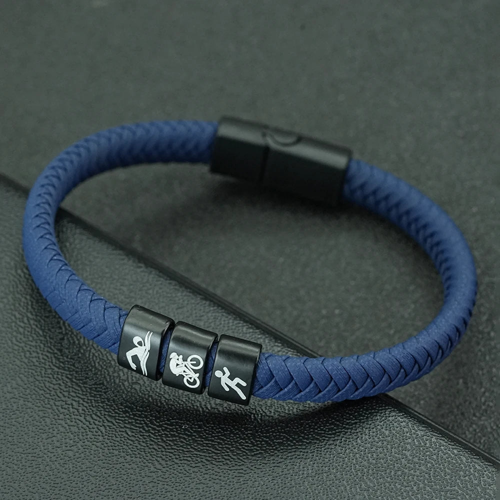 Triathlon Swim Bike Run Bracelet