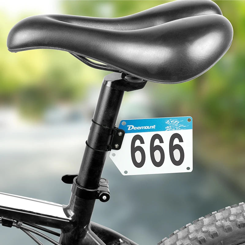Bicycle Triathlon Racing Number Plate Holde