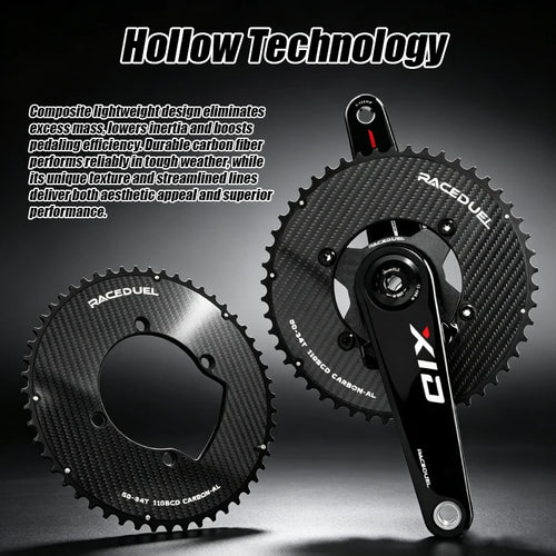 110BCD Bicycle Chainwheel Carbon Fiber for R7000/8000/9100