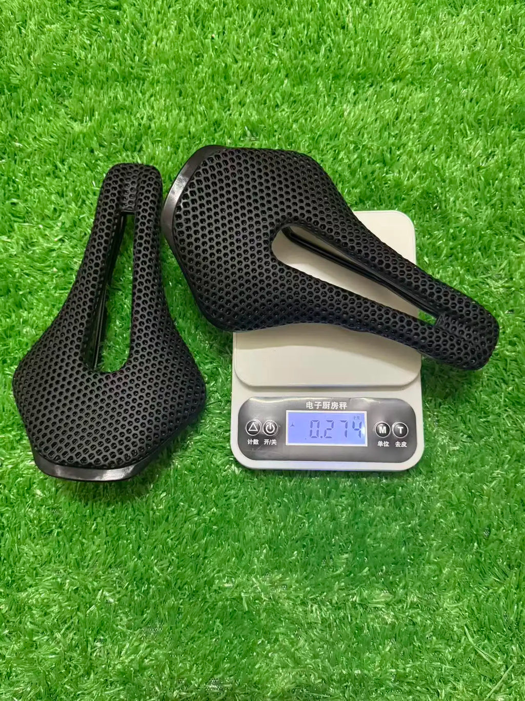 3D Printed Saddle 7*7mm Bike Seating For Men Women Triathlon
