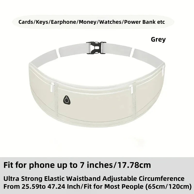 Running Waist Bag Sports Waist Pack Wallet Adjustable Men Women Running Pouch Belt Phone