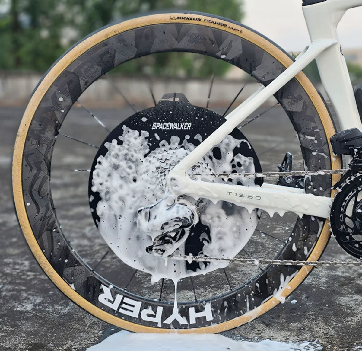 Bicycle  Washing Disc Brake Cleaning Protection Cover
