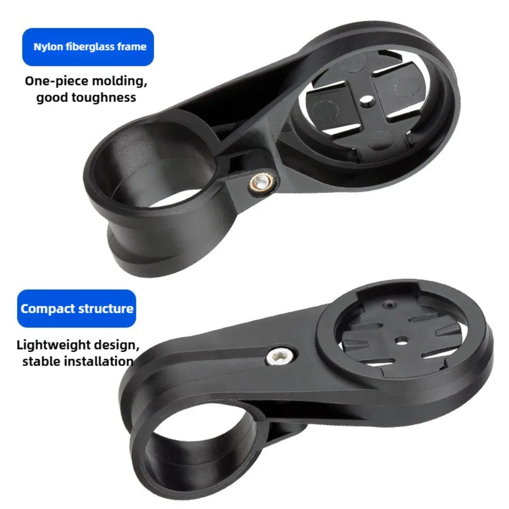 Special for bicycle computer mount on TT aerobars, extension for triathlon bike handlebar crossbar