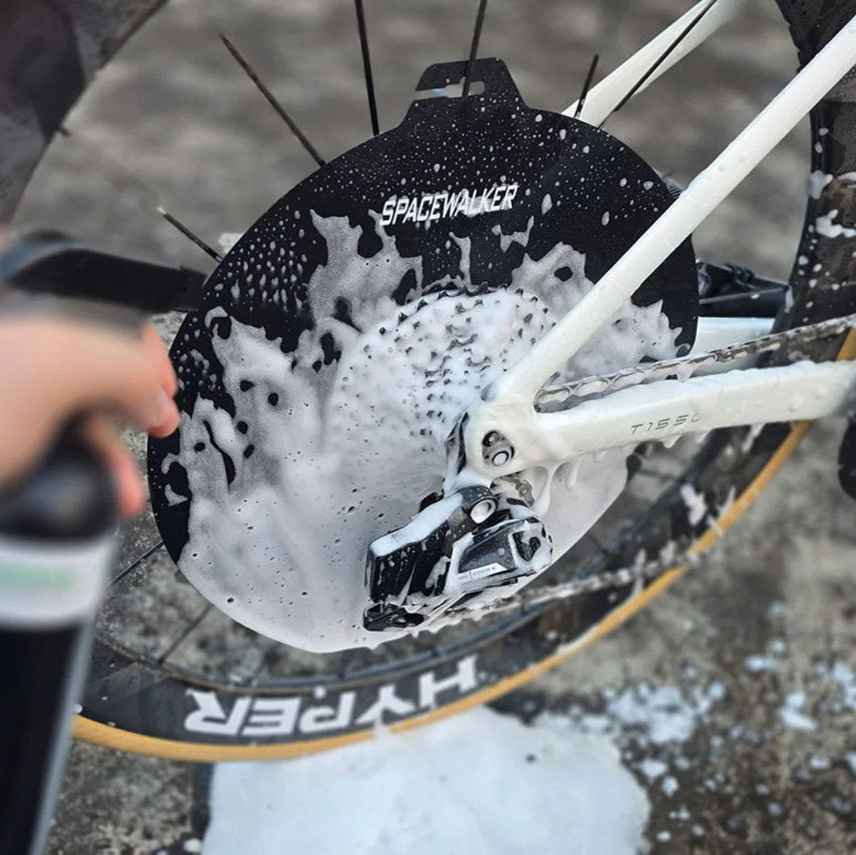 Bicycle  Washing Disc Brake Cleaning Protection Cover