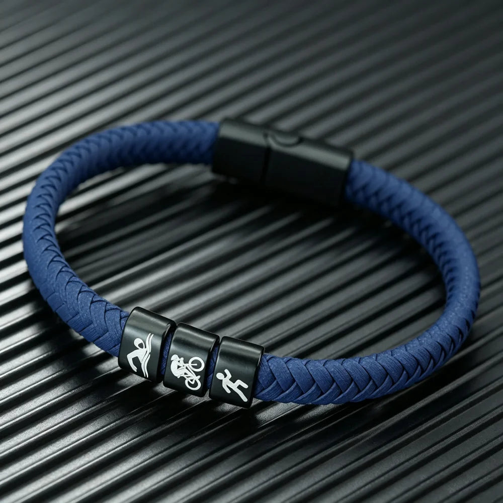 Triathlon Swim Bike Run Bracelet